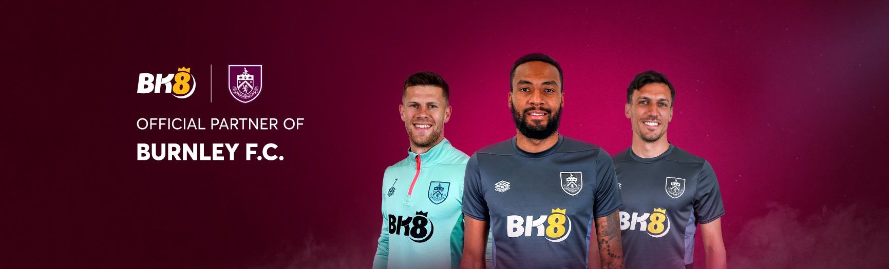 qq88pro là đối tác chính thức của Burnley FC